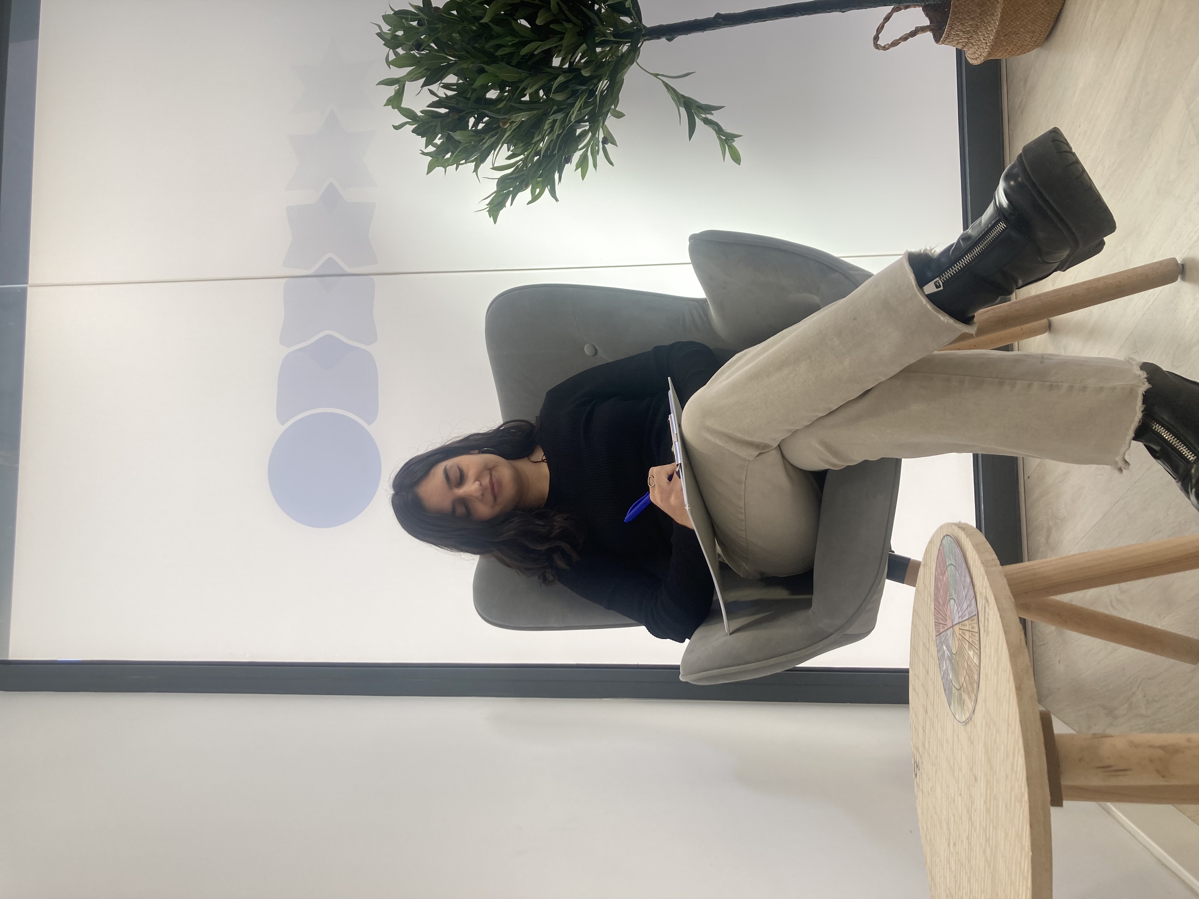 Marina Ortega en consulta